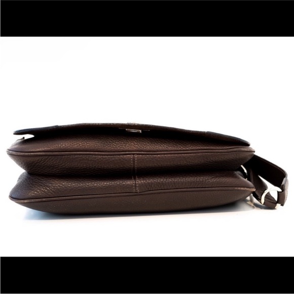 Salvatore Ferragamo brown leather shoulder bag - Picture 2 of 6